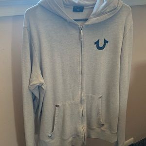 True religion zip up  , read description
